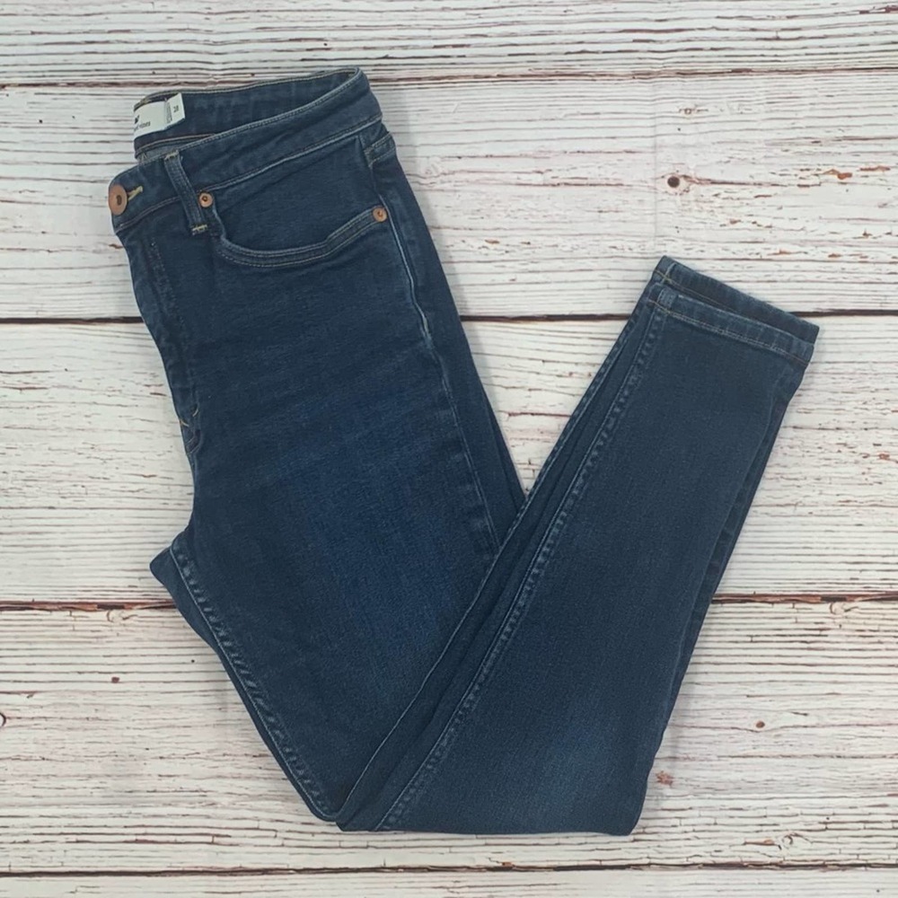 Vineyard Vines High-waist Skinny Jeans, Blue, Size 28